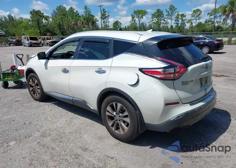 2015 Nissan Murano Sl from USA, damaged, VIN 5N1AZ2MG3FN226831